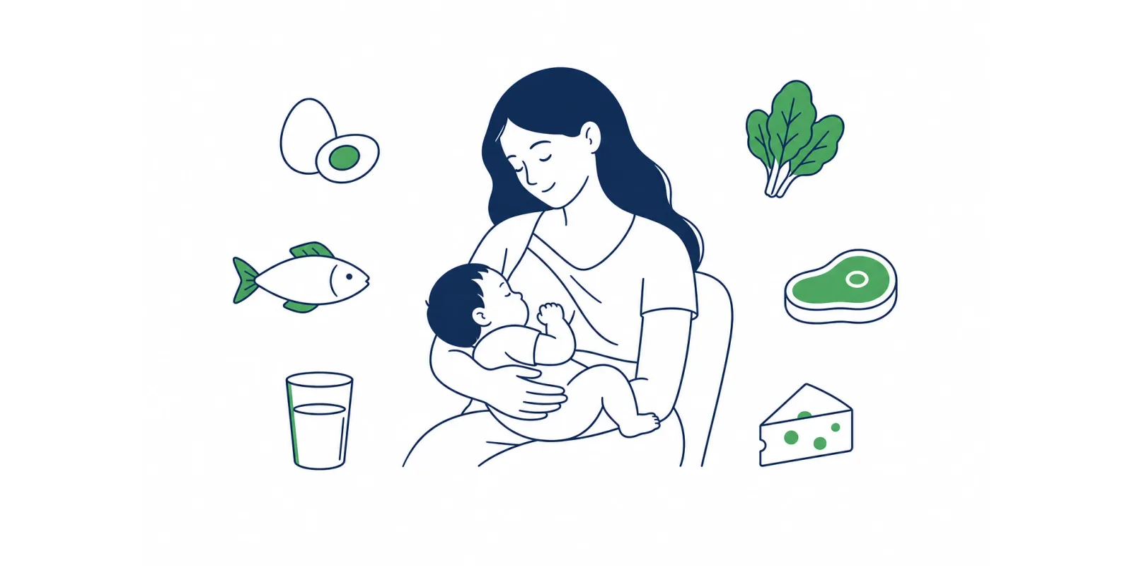Amamentação: os nutrientes que mãe e bebê mais precisam