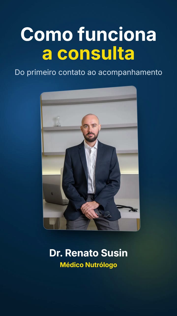 Capa do vídeo Como funciona a consulta, com o Dr. Renato Susin